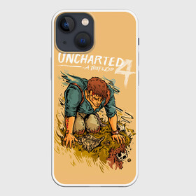 Чехол для iPhone 13 mini с принтом Fallen Nathan ,  |  | game | games | uncharted | анчартед | дрейк | игра | игры | натан | нейтан