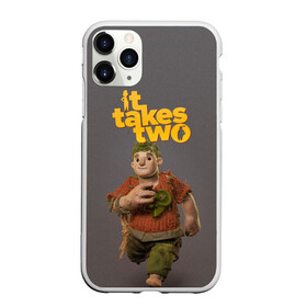 Чехол для iPhone 11 Pro матовый с принтом It takes two | Нужны двое (Z) , Силикон |  | hakim | hazelight studios | it takes two | joy | mei | takes two | для этого нужны двое | коди | компьютерная игра | мей | мэй | нужны двое | радость | хаким