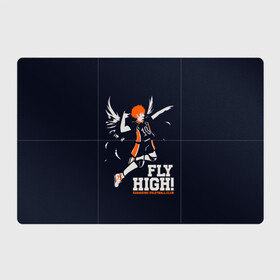 Магнитный плакат 3Х2 с принтом fly high! Шоё Хината Haikyuu!! , Полимерный материал с магнитным слоем | 6 деталей размером 9*9 см | 10 номер | anime | haikyu | haikyuu | hinata shoyo | karasuno | manga | аниме | волейбол | волейбольный клуб | иероглифы | карасуно | лети высоко | лого | манга | надпись | прыжок | старшая школа | хаику | хаикую