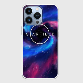 Чехол для iPhone 13 Pro с принтом Starfield   Старфилд ,  |  | constellation | space | starfield | галактика | звезды | игра | космический | космос | планета | старфилд