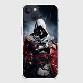 Чехол для iPhone 13 с принтом Assassins Creed 4: Black Flag ,  |  | black flag | игра | кенуэй | черный флаг | эдвард
