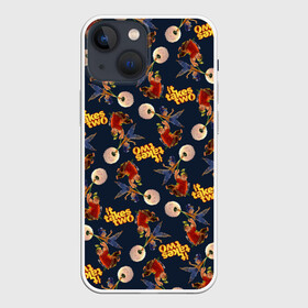 Чехол для iPhone 13 mini с принтом It Takes Two pattern ,  |  | arts | electronic | game | it takes two | pattern | двое | игра | коди | мэй | одуванчик | паттерн