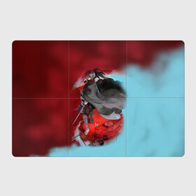 Магнитный плакат 3Х2 с принтом ХЯККИМАРУ ДОРОРО DORORO , Полимерный материал с магнитным слоем | 6 деталей размером 9*9 см | demon | dororo | hyakkimaru | аниме | дайго | дороро | ронин | хяккимару