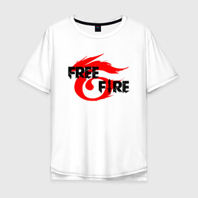 Мужская футболка хлопок Oversize с принтом FREEFIRE | GARENA (Z) , 100% хлопок | свободный крой, круглый ворот, “спинка” длиннее передней части | 111dots studio | battlegrounds | free fire | freefire | game | garena | garena free fire | гарена | игра | игры | киберспорт | королевская битва | мобильная игра | онлайн игра | пабг | фри фаер | фрифаер | экшн