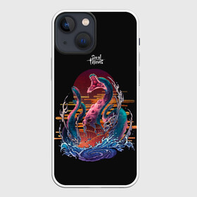 Чехол для iPhone 13 mini с принтом Обнимашки Кракена ,  |  | game | games | kraken | pirate | sea of thieves | sot | игра | игры | кракен | майкрософт | море воров | пират | пираты