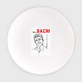 Тарелка с принтом гачимучи , фарфор | диаметр - 210 мм
диаметр для нанесения принта - 120 мм | gachi | gachimuchi | гачимучи | япония