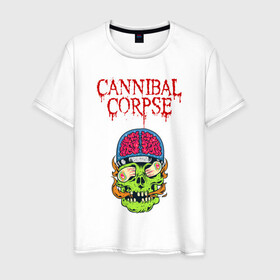 Мужская футболка хлопок с принтом Cannibal Corpse | Труп Каннибала (Z) , 100% хлопок | прямой крой, круглый вырез горловины, длина до линии бедер, слегка спущенное плечо. | cannibal | cannibal corpse | corpse | death metal | deathgrind | алекс уэбстер | брутальный дэт метал | дэт метал | дэтграйнд | пол мазуркевич | роб барретт | труп каннибала