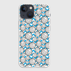 Чехол для iPhone 13 mini с принтом Волейбол ,  |  | a game | ball | championship | club | league | playground | sport | team | tournament | volleyball | волейбол | волейбольный мяч | игра | клуб | лига | площадка | спорт | турнир | чемпионат