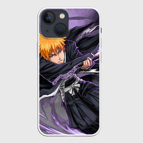 Чехол для iPhone 13 mini с принтом ИЧИГО ,  |  | anime | bleach | magna | аниме | блич | ичиго | курасаки ичиго | манга | пустой