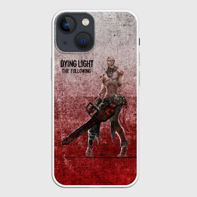 Чехол для iPhone 13 mini с принтом Dying light монстр ,  |  | dying light | аномалия | зараженный | монстр | мутант | ужасы | урод | хоррор