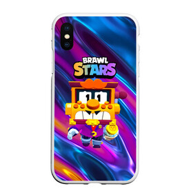 Чехол для iPhone XS Max матовый с принтом Грифф Griff Brawl Stars , Силикон | Область печати: задняя сторона чехла, без боковых панелей | brawl | brawl stars | brawlstars | brawl_stars | grif | griff | бравл | бравлстарс | грифф