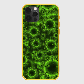 Чехол для iPhone 12 Pro с принтом COVID 3D , силикон | область печати: задняя сторона чехла, без боковых панелей | 2020 | coronavirus | covid19 | вирус | заболевание | здоровье | изоляция | инфекция | карантин | ковид | корона | коронавирус | маска | мем | пандемия | эпидемия