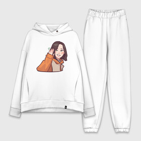 Женский костюм хлопок Oversize с принтом Haseul ,  |  | bts | clc | haseul sticker | kpop | кейпоп