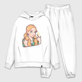 Мужской костюм хлопок OVERSIZE с принтом Go Won ,  |  | bts | gowon sticker | ikon