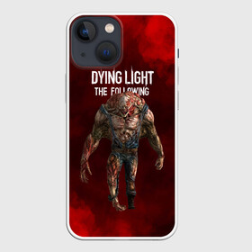 Чехол для iPhone 13 mini с принтом Dying light монстр ,  |  | dying light | аномалия | зараженный | монстр | мутант | ужасы | урод | хоррор