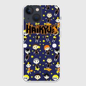 Чехол для iPhone 13 mini с принтом Команда Карасуно | Haikyuu ,  |  | anime | haikyu | haikyuu | karasuno | manga | аниме | асахи азумане | волейбол | волейбольный клуб | вороны | карасуно | коши сугавара | манга | рюноске танака | старшая школа | тобио кагеяма | хаику | хаикую | шоё хината