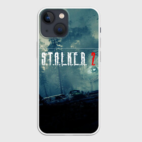 Чехол для iPhone 13 mini с принтом S.T,A.L.K.E.R. 2 ,  |  | stalker | аномалия | зовприпяти | зона | игра | клык | лес | меченный | монолит. долг | призрак | свобода | сталкер | стрелок | чистоенебо | шрам | шутер