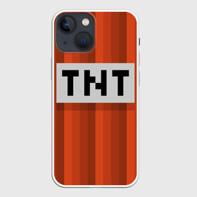 Чехол для iPhone 13 mini с принтом TNT ,  |  | игры | красный | лето | майнкрафт | тнт