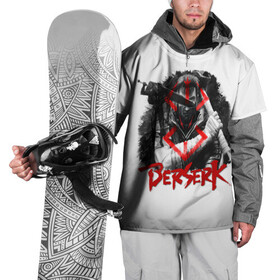 Накидка на куртку 3D с принтом Берсерк - Berserk , 100% полиэстер |  | anime | berserk | аниме | берсерк | бесерк | гатс | манга | мультфильм