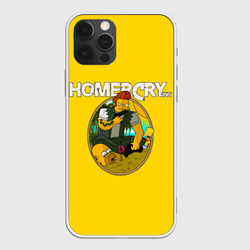 Чехол для iPhone 12 Pro с принтом Homer Cry , силикон | область печати: задняя сторона чехла, без боковых панелей | far cry | farcray | gomer | homer | simpsons | the simpson | гомер | мульт | мультфильм | симпсоны | фар край