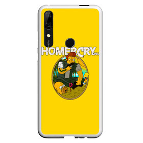 Чехол для Honor P Smart Z с принтом Homer Cry , Силикон | Область печати: задняя сторона чехла, без боковых панелей | far cry | farcray | gomer | homer | simpsons | the simpson | гомер | мульт | мультфильм | симпсоны | фар край