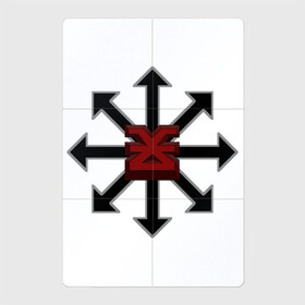 Магнитный плакат 2Х3 с принтом Звезда Хаоса Кхорна , Полимерный материал с магнитным слоем | 6 деталей размером 9*9 см | blood god | khorne | wh40k | ваха | звезда | кхорн | хаос