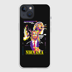 Чехол для iPhone 13 с принтом Kurt Cobain ,  |  | alternative | kurt cobain | metall | music | nirvana | rock | альтернатива | курт кобейн | курт кобэйн | металл | музыка | нирвана | нирванна | рок