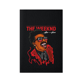 Обложка для паспорта матовая кожа с принтом The Weeknd - After Hours , натуральная матовая кожа | размер 19,3 х 13,7 см; прозрачные пластиковые крепления | Тематика изображения на принте: blinding lights | music | pop | star boy | the weekend | the weeknd | музыка | уикенд