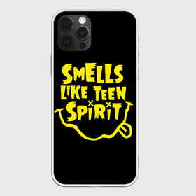 Чехол для iPhone 12 Pro Max с принтом Smells like teen spirit , Силикон |  | alternative | kurt cobain | metall | music | nirvana | rock | альтернатива | курт кобейн | курт кобэйн | металл | музыка | нирвана | нирванна | рок