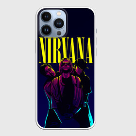 Чехол для iPhone 13 Pro Max с принтом Nirvana Neon ,  |  | Тематика изображения на принте: alternative | kurt cobain | metall | music | nirvana | rock | альтернатива | курт кобейн | курт кобэйн | металл | музыка | нирвана | нирванна | рок