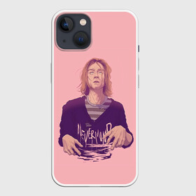 Чехол для iPhone 13 с принтом Курт Невермайнд ,  |  | alternative | kurt cobain | metall | music | nirvana | rock | альтернатива | курт кобейн | курт кобэйн | металл | музыка | нирвана | нирванна | рок