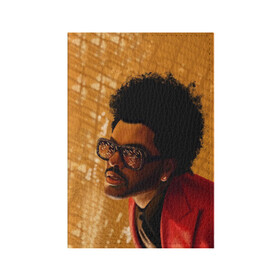 Обложка для паспорта матовая кожа с принтом After Hours - The Weeknd , натуральная матовая кожа | размер 19,3 х 13,7 см; прозрачные пластиковые крепления | blinding lights | music | pop | star boy | the weekend | the weeknd | музыка | уикенд