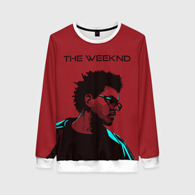 Женский свитшот 3D с принтом the weeknd , 100% полиэстер с мягким внутренним слоем | круглый вырез горловины, мягкая резинка на манжетах и поясе, свободная посадка по фигуре | blinding lights | music | pop | star boy | the weekend | the weeknd | музыка | уикенд