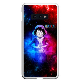 Чехол для Samsung S10E с принтом Космический Луффи One Piece , Силикон | Область печати: задняя сторона чехла, без боковых панелей | anime | manga | monkey d. luffy | one piece | аниме | большой куш | ван пис | вон пис | капитан | король пиратов | луси | луфи | луффи | луффи но уми | луффи таро | манга | манки д. луффи | мугивара | пират | пятый император