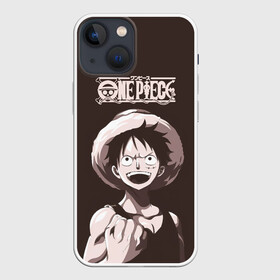 Чехол для iPhone 13 mini с принтом One Piece | Манки Д. Луффи ,  |  | anime | manga | monkey d. luffy | one piece | аниме | большой куш | ван пис | вон пис | капитан | король пиратов | луси | луфи | луффи | луффи но уми | луффи таро | манга | манки д. луффи | мугивара | пират | пятый император