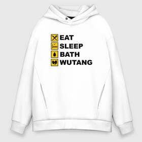 Мужское худи Oversize хлопок с принтом Eat, Sleep, Bath, Wu-Tang , френч-терри — 70% хлопок, 30% полиэстер. Мягкий теплый начес внутри —100% хлопок | боковые карманы, эластичные манжеты и нижняя кромка, капюшон на магнитной кнопке | black | gza | hip hop | method man | music | new york | odb | old school | rap | rza | wu tang | wu tang clan | аудио | винил | ву тэнг | граффити | диджей | кассета | микрофон | музыка | нью йорк | пластинка | рэп | рэпер | хип хоп