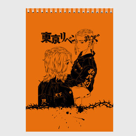 Скетчбук с принтом токийские мстители ораньжевый , 100% бумага
 | 48 листов, плотность листов — 100 г/м2, плотность картонной обложки — 250 г/м2. Листы скреплены сверху удобной пружинной спиралью | Тематика изображения на принте: anime | tokyo revengers | аниме | манга | токийские мстители