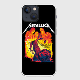 Чехол для iPhone 13 mini с принтом Justice for all ,  |  | alternative | metalica | metall | metallica | music | rock | альтернатива | джеймс хэтфилд | металика | металл | металлика | музыка | рок