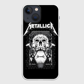 Чехол для iPhone 13 mini с принтом Death magnetic ,  |  | alternative | metalica | metall | metallica | music | rock | альтернатива | джеймс хэтфилд | металика | металл | металлика | музыка | рок