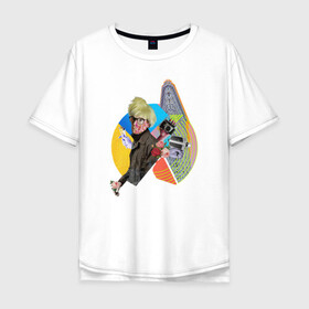 Мужская футболка хлопок Oversize с принтом Энди Уорхол pop-art , 100% хлопок | свободный крой, круглый ворот, “спинка” длиннее передней части | pop art | дизайнер | искусство | поп арт | портрет | современное искусство | творчество | уорхол | художник | энди уорхол