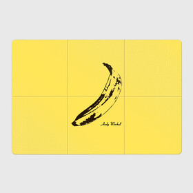 Магнитный плакат 3Х2 с принтом Энди Уорхол - Банан , Полимерный материал с магнитным слоем | 6 деталей размером 9*9 см | Тематика изображения на принте: andy warhol | warhol | банан | желтый | картина | уорхол | энди уорхол | эндрю уорхол