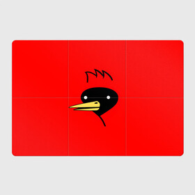 Магнитный плакат 3Х2 с принтом Омская Птица , Полимерный материал с магнитным слоем | 6 деталей размером 9*9 см | winged doom | вингедум | мемы | омск | птица