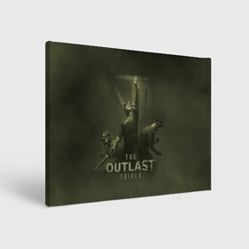 Холст прямоугольный с принтом The Outlast Trial , 100% ПВХ |  | game | horror | outlast | апшер | аутласт | аутлэст | игра | майлз | меркоф | хоррор