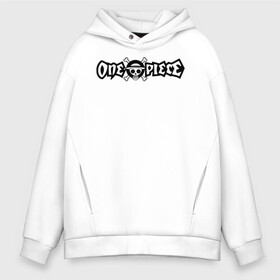 Мужское худи Oversize хлопок с принтом One Piece Большой куш логотип , френч-терри — 70% хлопок, 30% полиэстер. Мягкий теплый начес внутри —100% хлопок | боковые карманы, эластичные манжеты и нижняя кромка, капюшон на магнитной кнопке | anime | manga | monkey d. luffy | one piece | аниме | большой куш | ван пис | вон пис | гол д. роджер | кайдо | король пиратов | луфи | луффи | манга | манки д. луффи | нами | нико робин | пират | портгас д. эйс | ророноа зоро