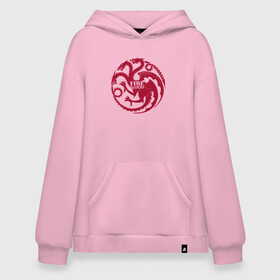 Худи SuperOversize хлопок с принтом Logo Targaryen Quotes , 70% хлопок, 30% полиэстер, мягкий начес внутри | карман-кенгуру, эластичная резинка на манжетах и по нижней кромке, двухслойный капюшон
 | crow | fire and blood | game of thrones | lannister | stark | statwb | targaryen | винтерфел | ворон | игра престолов | король ночи | ланнистер | лютоволк | мать драконов | пламя и кровь | север | старки | таргариен | черные крылья