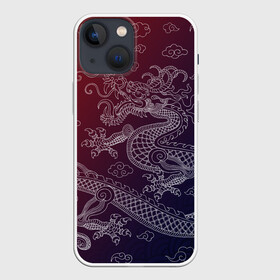 Чехол для iPhone 13 mini с принтом Традиционный китайский дракон ,  |  | азиатский дракон | дракон | китайский дракон | традиционный | традиционный азиатский дракон | традиционный дракон | традиционный китайский дракон | традиционный японский дракон