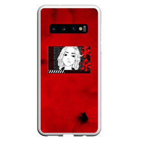 Чехол для Samsung Galaxy S10 с принтом МИККИ | RED EDITION , Силикон | Область печати: задняя сторона чехла, без боковых панелей | Тематика изображения на принте: anime | draken | mikey | tokyo revengers | аниме | дракен | кэн | манга | мандзиро | микки | рюгудзи | сано | токийские мстители