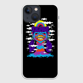 Чехол для iPhone 13 mini с принтом Арт    Pop Art ,  |  | art | pop art | арт | водопад | глаз | губы | девушка | облака | психоделика