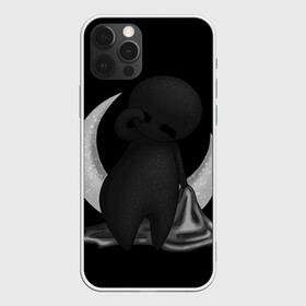 Чехол для iPhone 12 Pro Max с принтом Соня , Силикон |  | black | dark | dream | gothic | gray | monochrome | moon | mork2028 | night | shadow | sleep | sleepy | готический | луна | месяц | монохромный | морк2028 | ночь | серый | сон | сонливость | сонный | тень | тьма | чёрно белый | чёрный