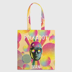 Шоппер 3D с принтом Polkadot Man , 100% полиэстер | Плотность: 200 г/м2; Размер: 34×35 см; Высота лямок: 30 см | polka dot man | polkadot man | suicide squad | the suicide squad | vdzabma | человек в горошек